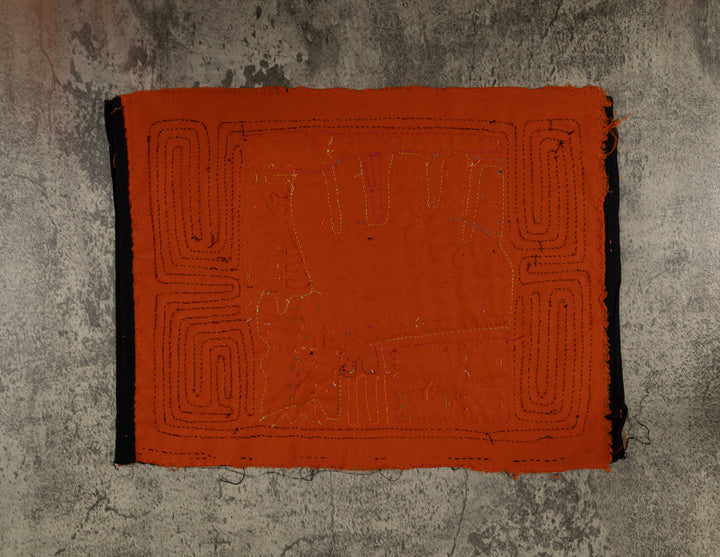 Classic Black And Orange Lonely Puppy Dog Mola