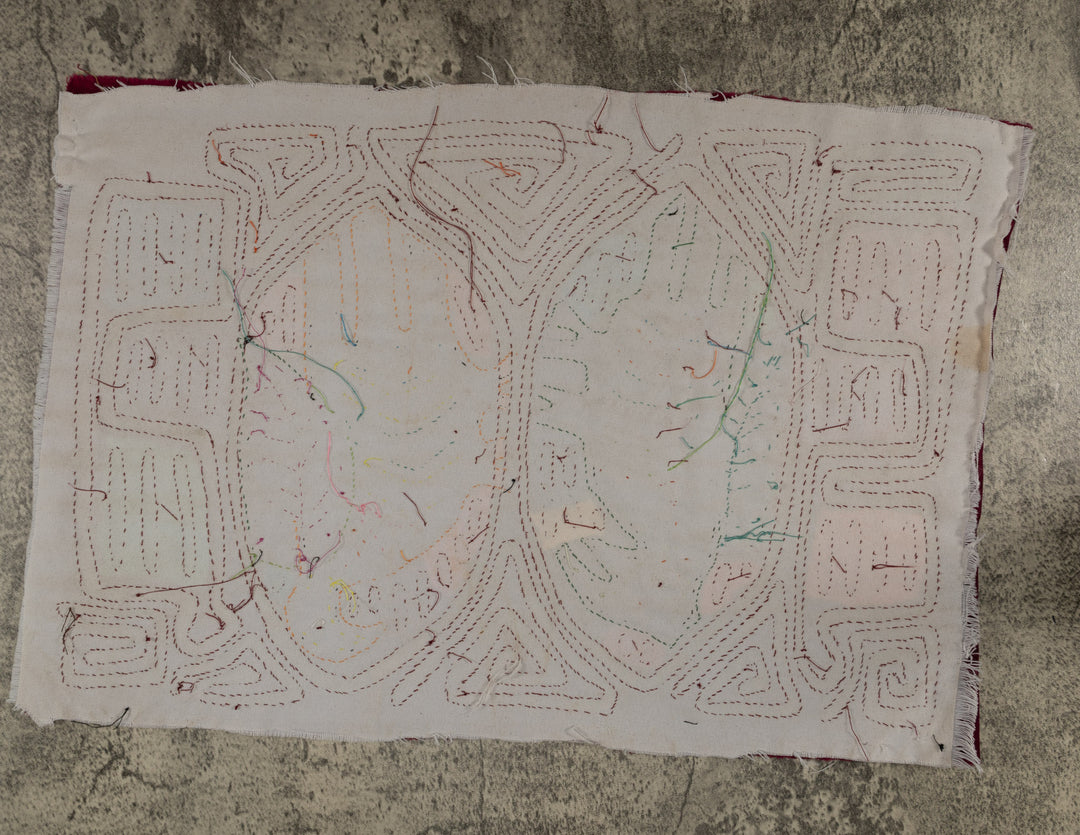 Classic Burgundy And White Buzzard Bird Mola