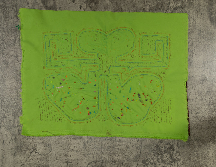 Burgundy And Green Big Foot Roadrunner Mola