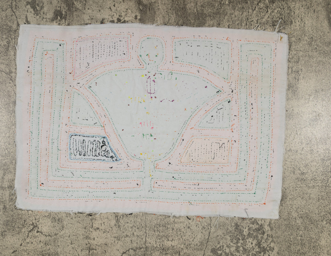 Traditional Orange And White Bell Mola