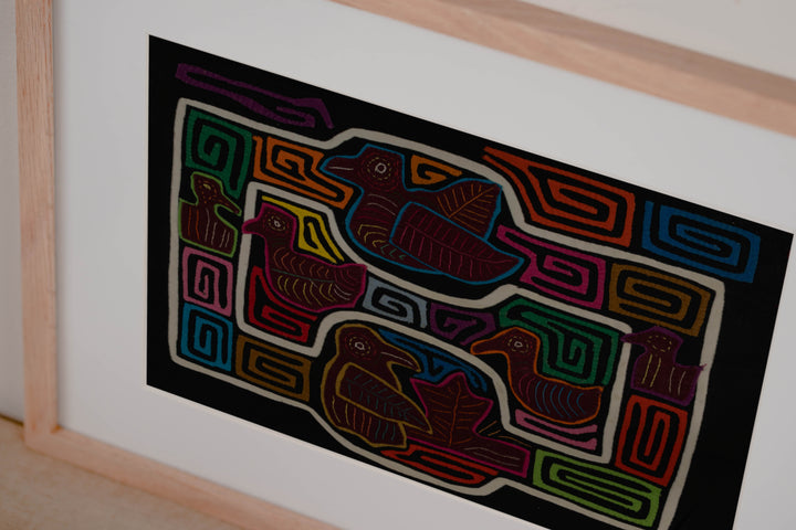 Traditional Multi-Color Ducks Galore Mola