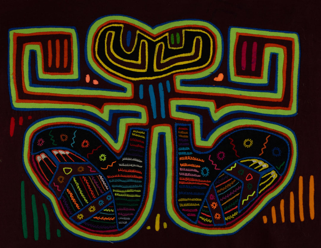 Burgundy And Green Big Foot Roadrunner Mola