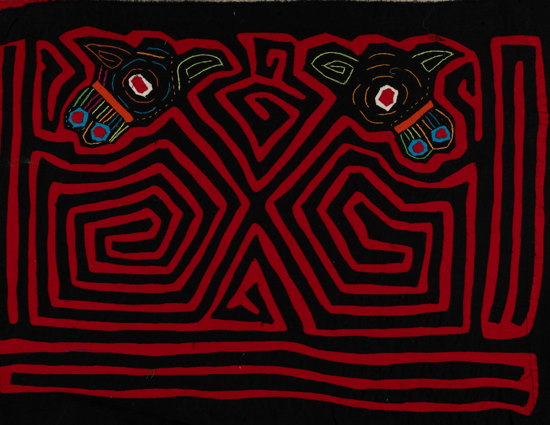 Classic Black And Red Hobby Horse Mola