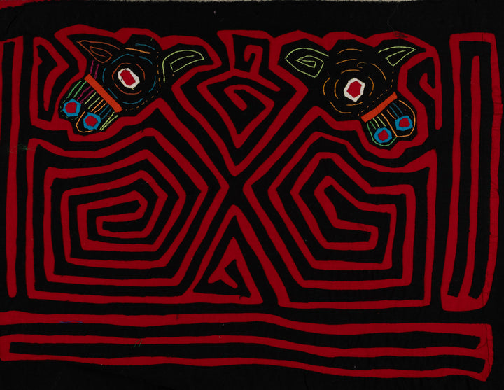 Classic Black And Red Hobby Horse Mola