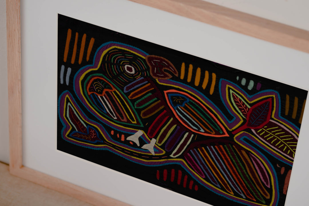 Classic Multi-Color Jungle Bird Mola