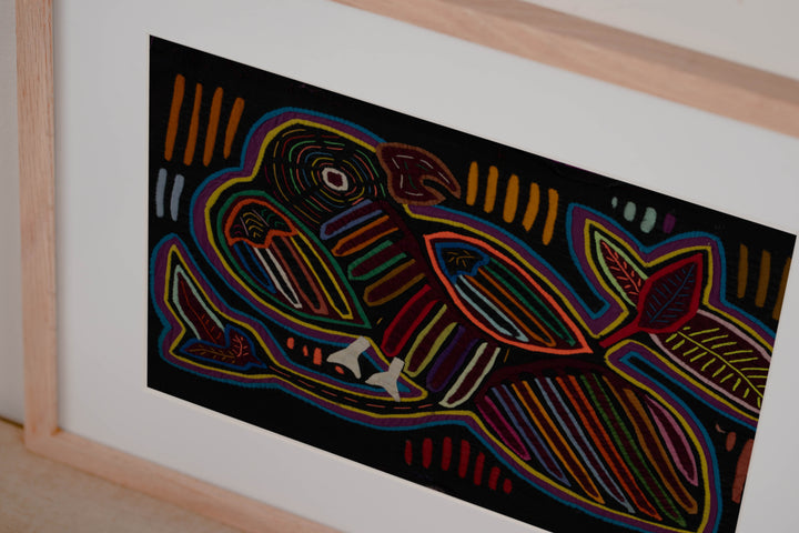 Classic Multi-Color Jungle Bird Mola