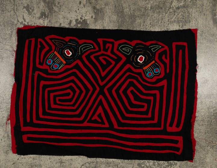 Classic Black And Red Hobby Horse Mola