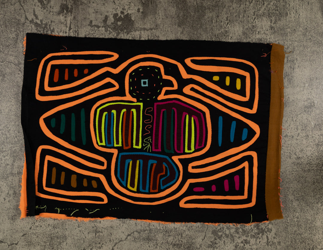 Classic Black And Orange Thunderbird Design Mola