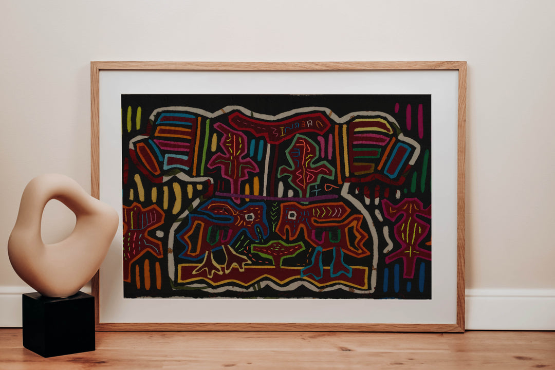 Multi-Color Little Girl Dress Mola