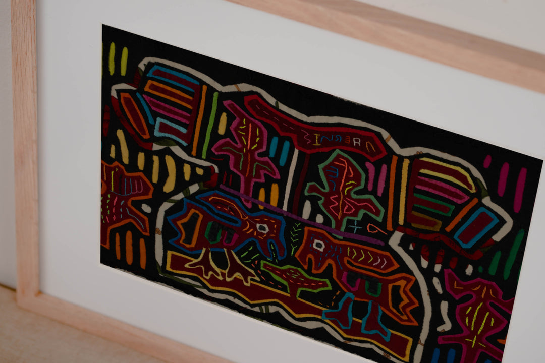 Multi-Color Little Girl Dress Mola