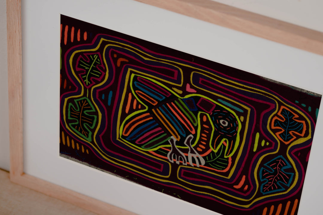 Traditional Rainbow Rainforest Bird Mola