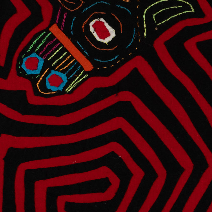 Classic Black And Red Hobby Horse Mola