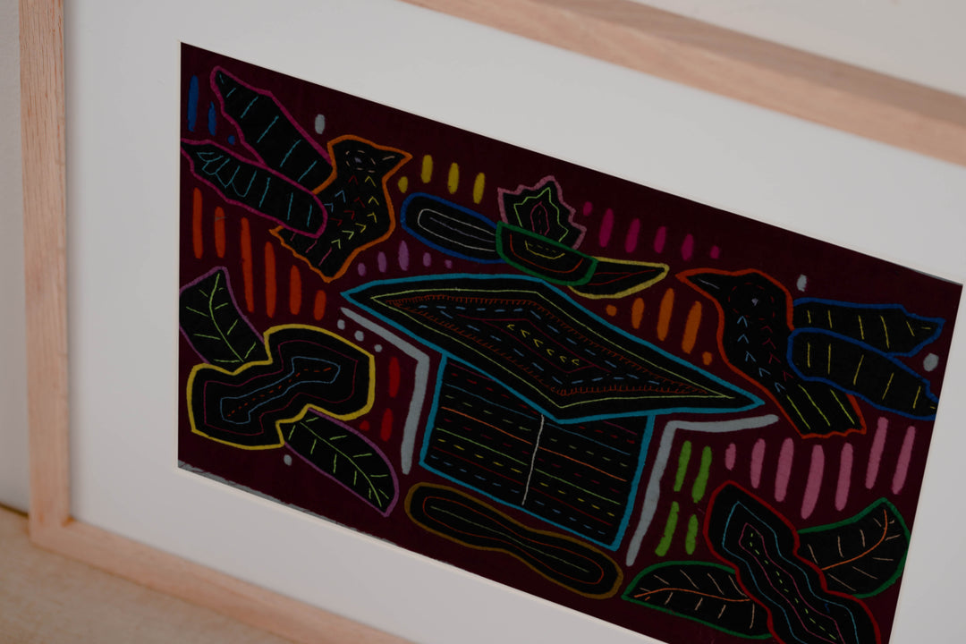 Burgundy Square Graduation Hat Mola