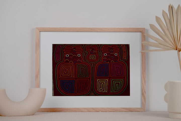 Classic Maroon Orange And Green ET Outer Space Mola