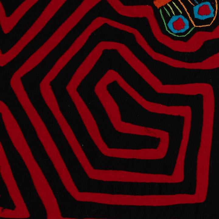 Classic Black And Red Hobby Horse Mola