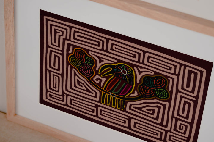 Traditional Greek Key Bird Mola