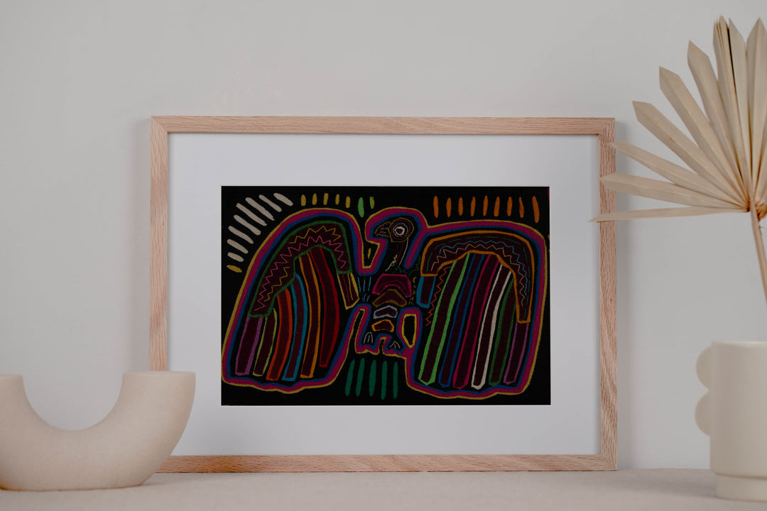 Rainbow Colors Anden Condor Bird Mola