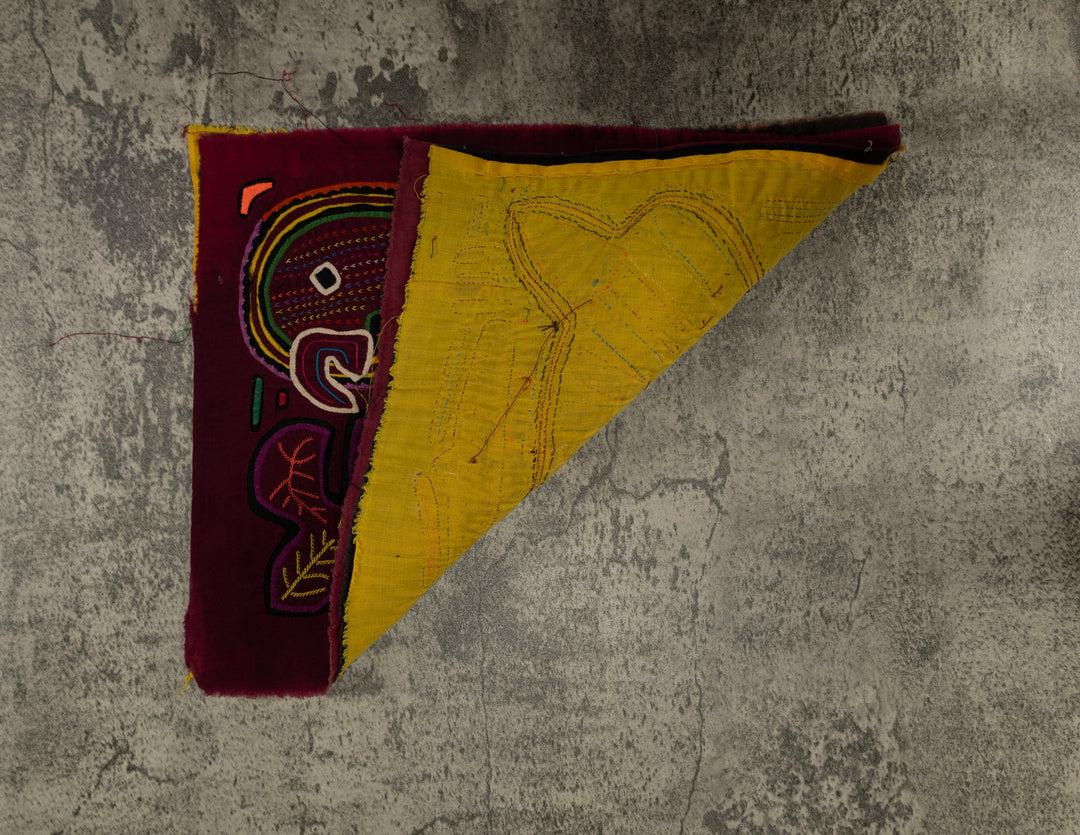 Traditional Multi-Color Parrot Bird Mola