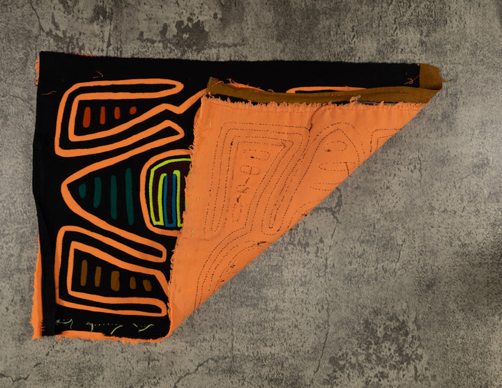 Classic Black And Orange Thunderbird Design Mola