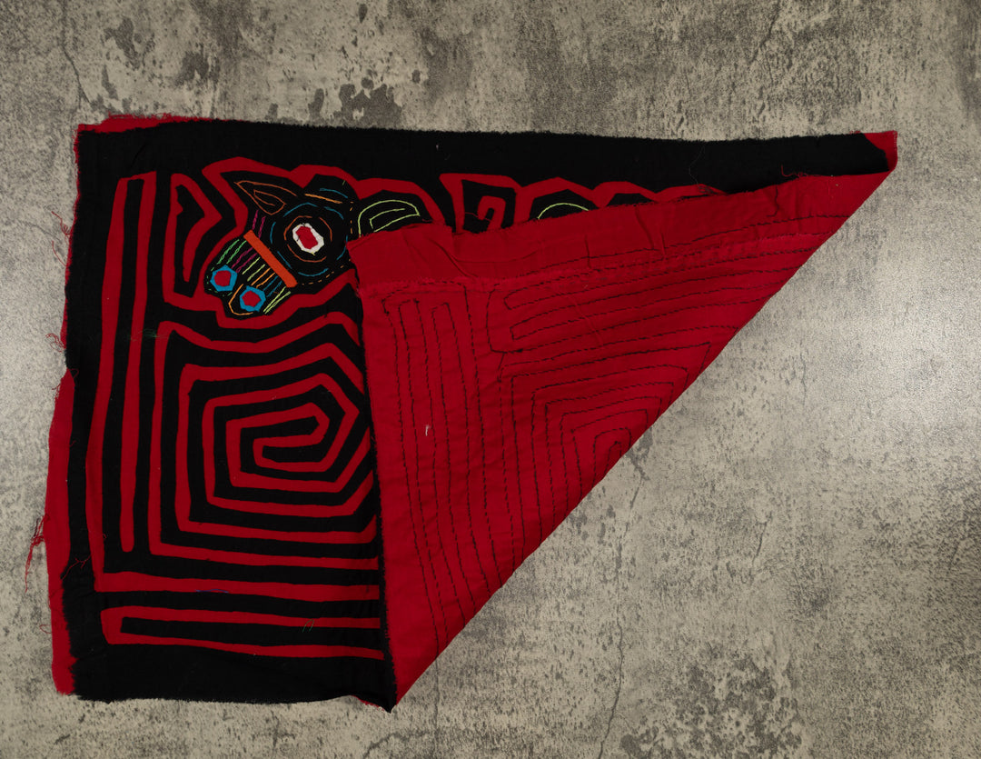 Classic Black And Red Hobby Horse Mola