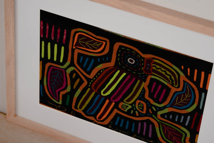 Rainbow Color Toucan Bird Mola