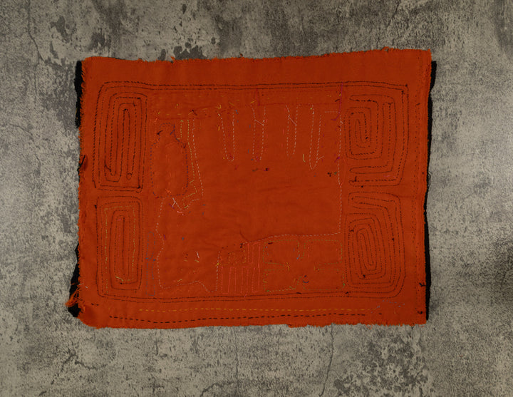 Classic Black And Orange Lonely Puppy Dog Mola