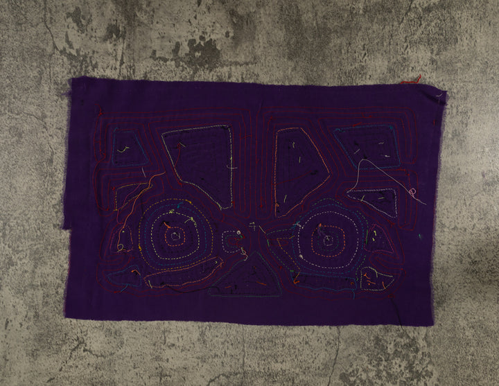 Classic Red Bird Head Mola