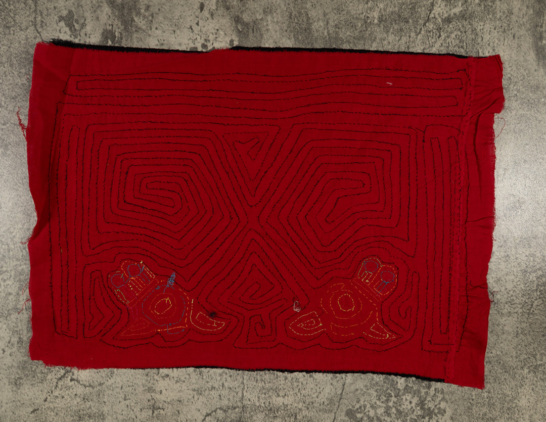 Classic Black And Red Hobby Horse Mola