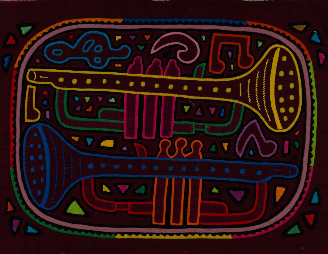 Rainbow Colors Toot Your Own Horn Mola