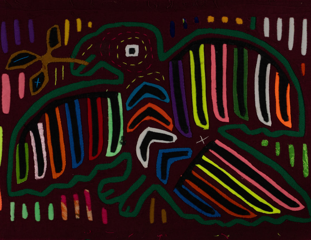 Classic Pease Dove With Olive Branch Mola