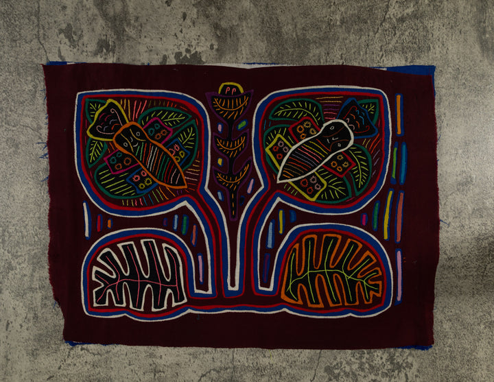 Multi-Color Bumblebee And Floral Flower Mola