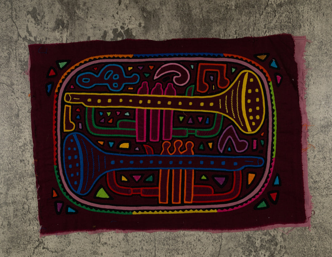 Rainbow Colors Toot Your Own Horn Mola