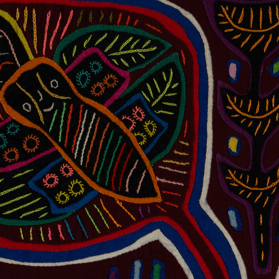 Multi-Color Bumblebee And Floral Flower Mola