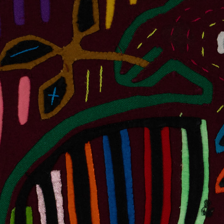 Classic Pease Dove With Olive Branch Mola