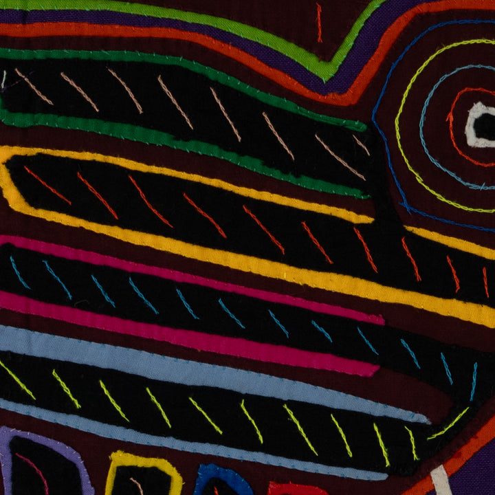 Classic Rainbow Colors Hummingbird And Flower Mola