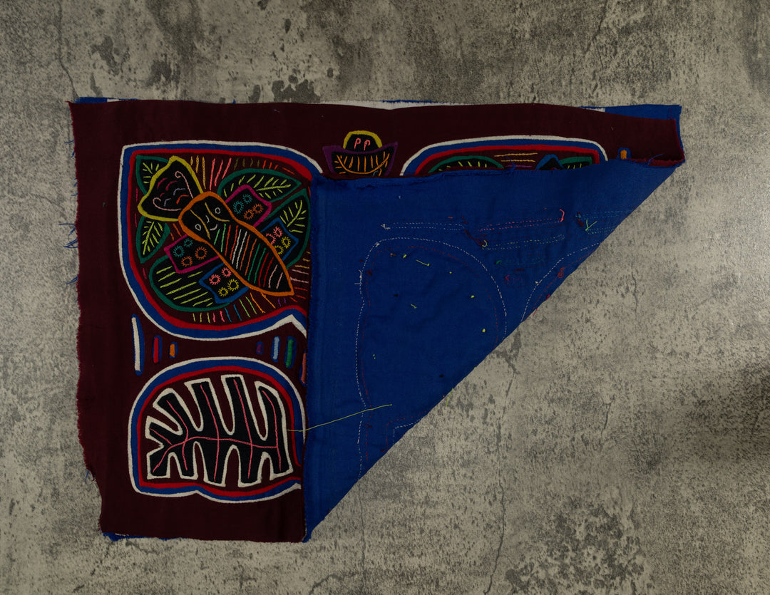 Multi-Color Bumblebee And Floral Flower Mola