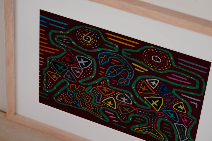 Vintage Kissing Swan Bird Mola