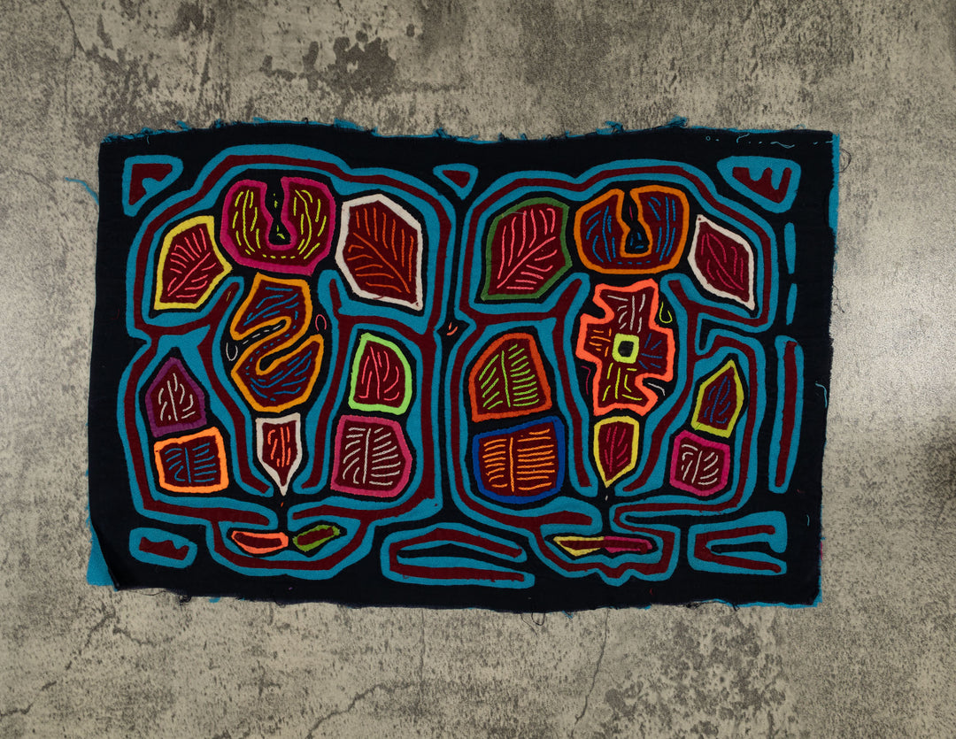 Traditional Multi-Color Garden Of Eden Mola