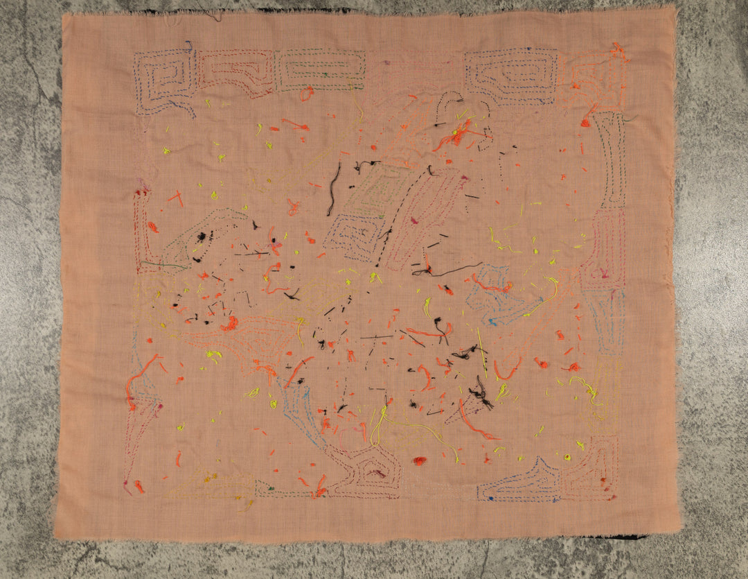 Fantasy Green And Pink Two Parrot Bird Mola