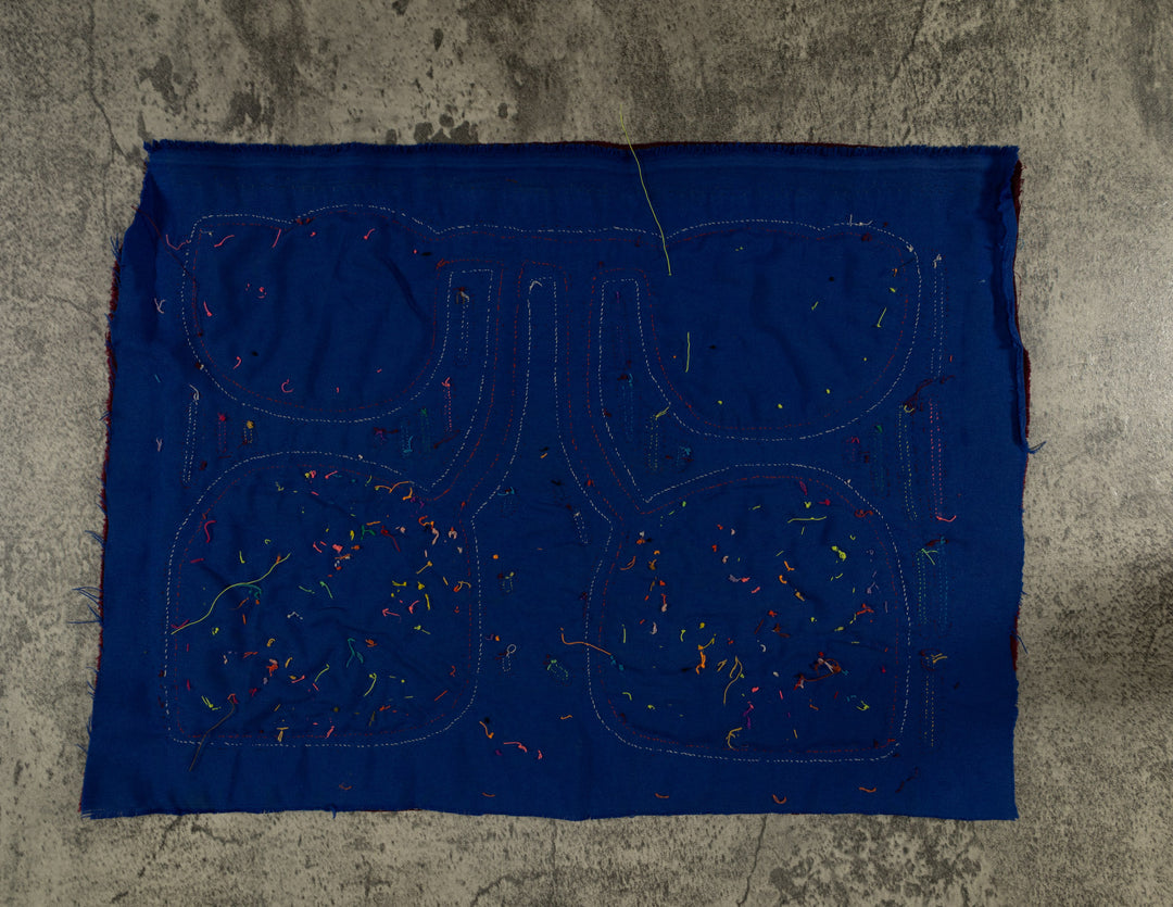 Multi-Color Bumblebee And Floral Flower Mola