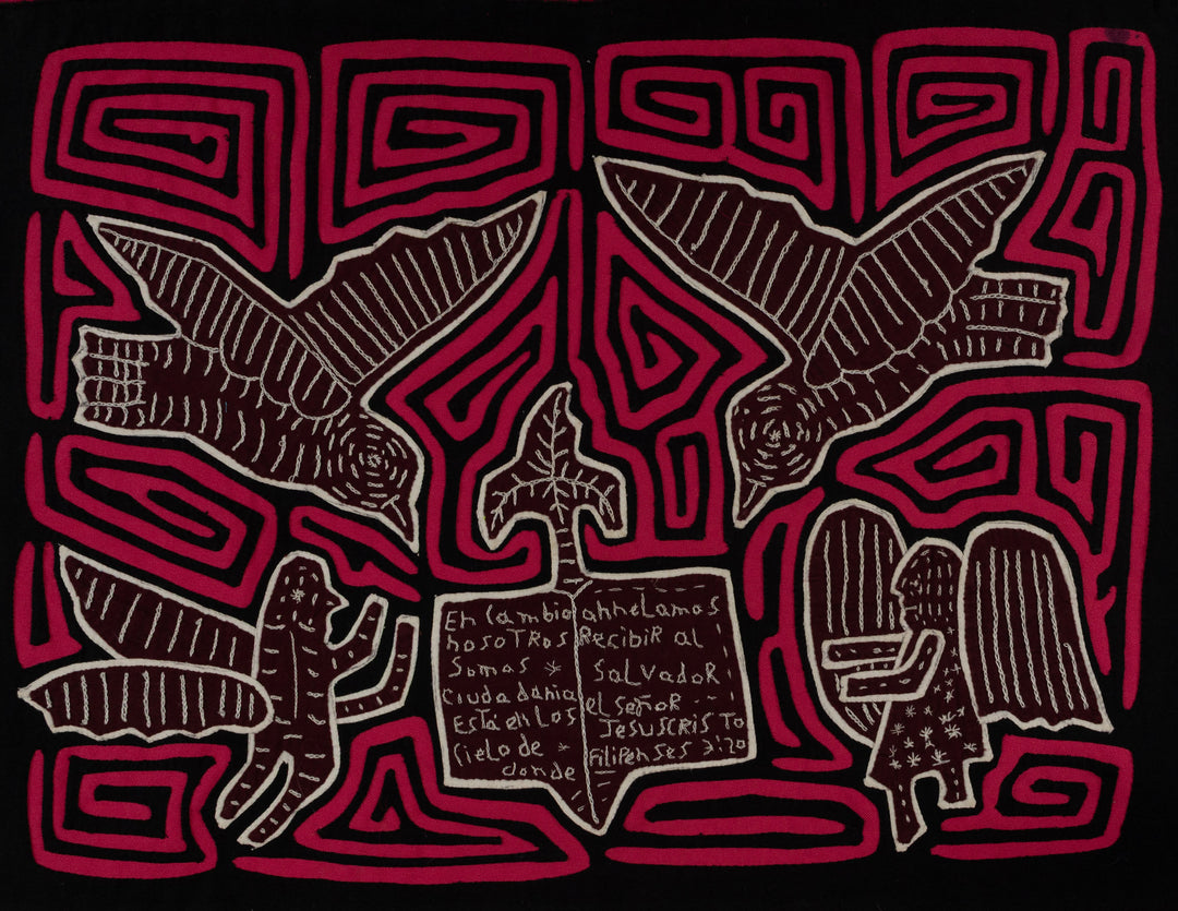 Classic Black And Pink Religious Bible Mola