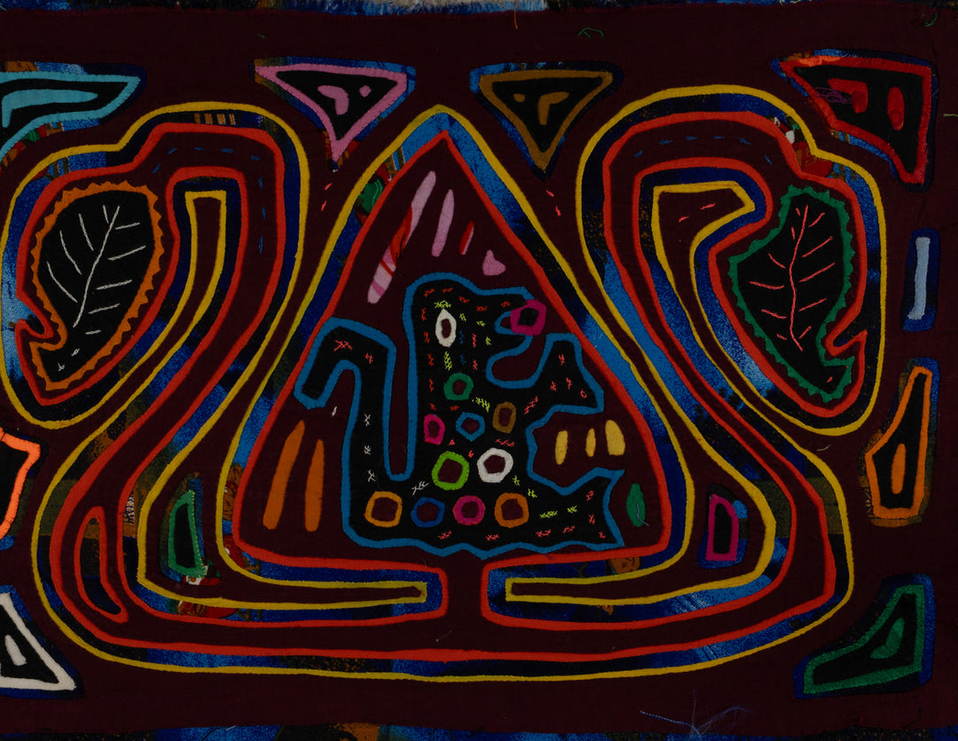 Classic Maroon And Blue Squirrel Mola