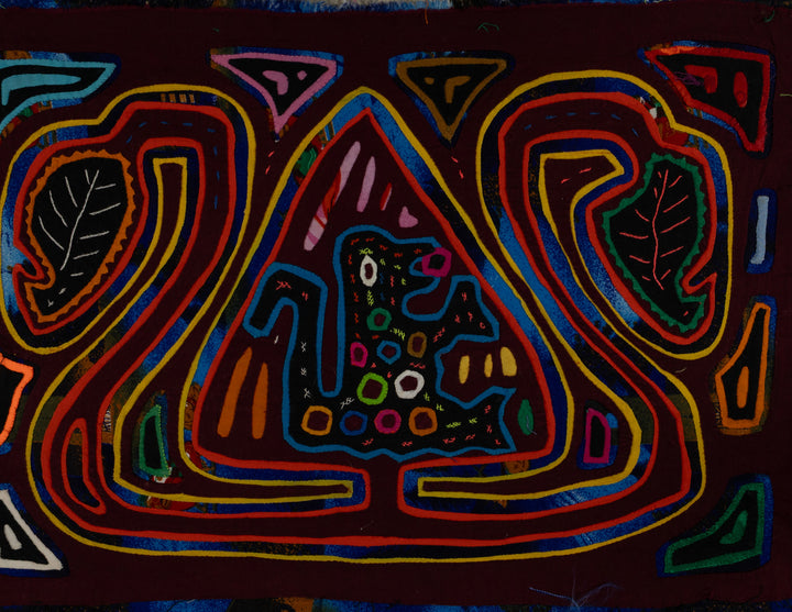 Classic Maroon And Blue Squirrel Mola