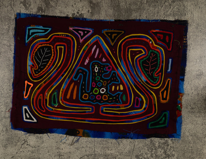 Classic Maroon And Blue Squirrel Mola