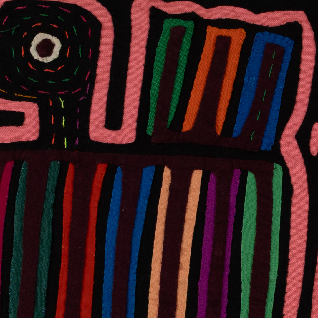 Classic Rainbow Colors Peacock Bird Mola