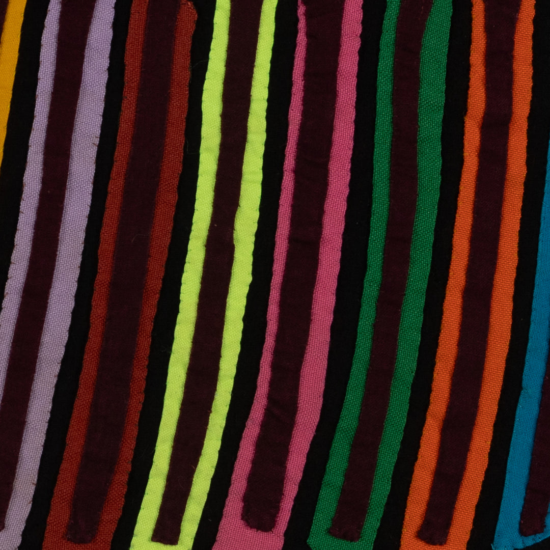 Classic Rainbow Colors Peacock Bird Mola