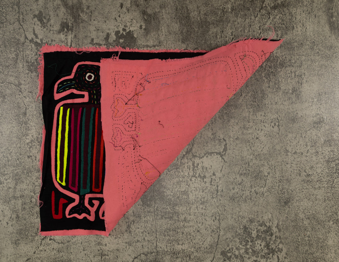 Classic Rainbow Colors Peacock Bird Mola