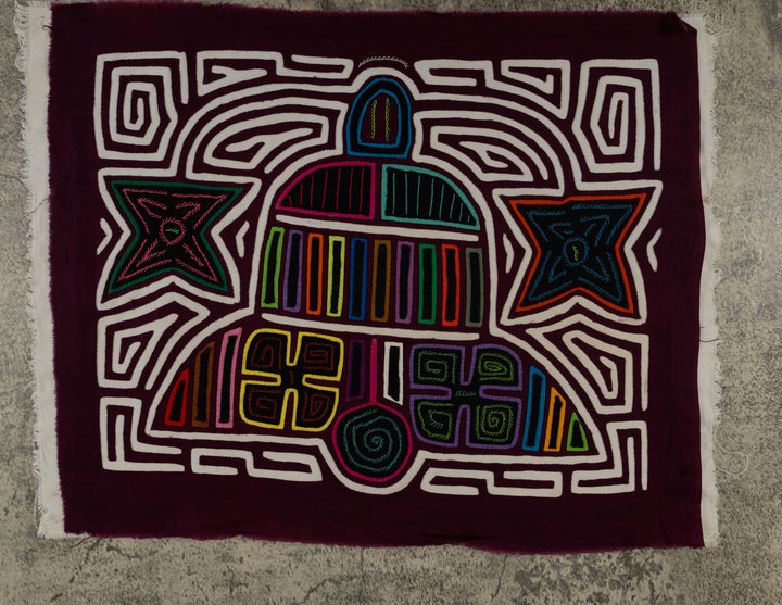 Maroon And White Christmas Church Bell Mola