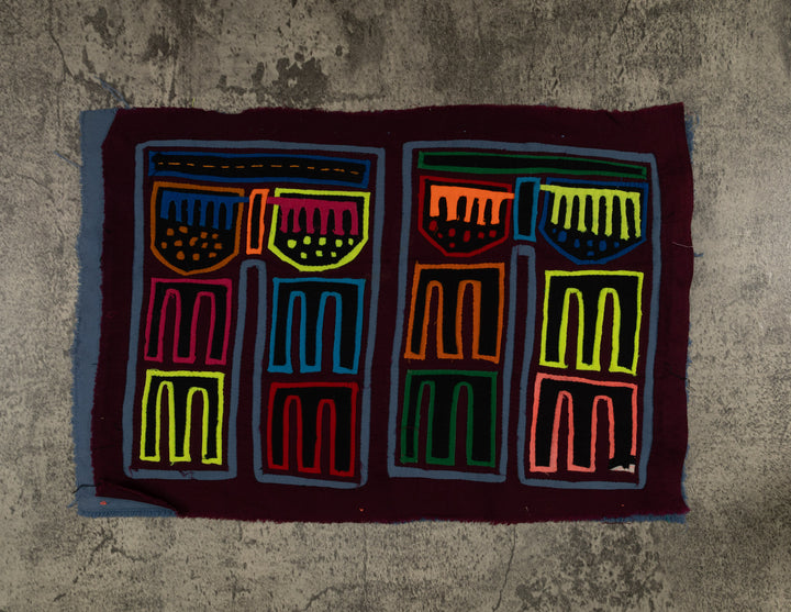 Classic Multi-Color Ratty Rag Pant Mola