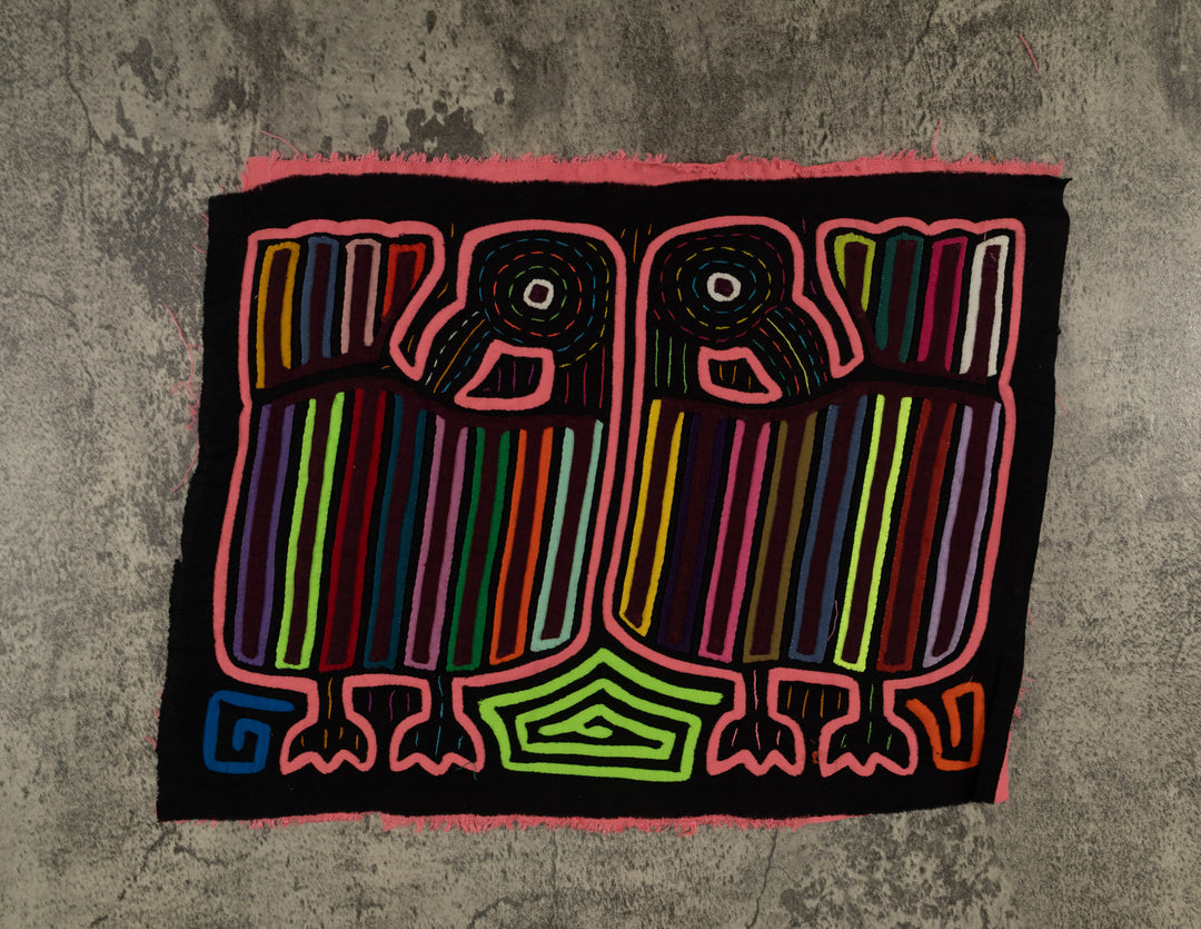 Classic Rainbow Colors Peacock Bird Mola